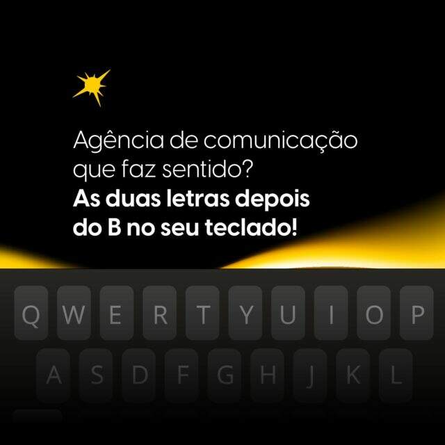 A gente não perde a oportunidade de surfar numa trend, ainda mais quando até o teclado está ao nosso favor! 😄

Conte sempre conosco para uma comunicação que tem como o melhor sentido aproximar pessoas na construção de um mundo melhor. 

#agencia #fazsentido #trend #comunicacao #campanhas