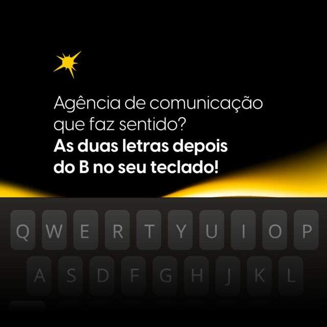 A gente não perde a oportunidade de surfar numa trend, ainda mais quando até o teclado está ao nosso favor! 😄

Conte sempre conosco para uma comunicação que tem como o melhor sentido aproximar pessoas na construção de um mundo melhor. 

#agencia #fazsentido #trend #comunicacao #campanhas