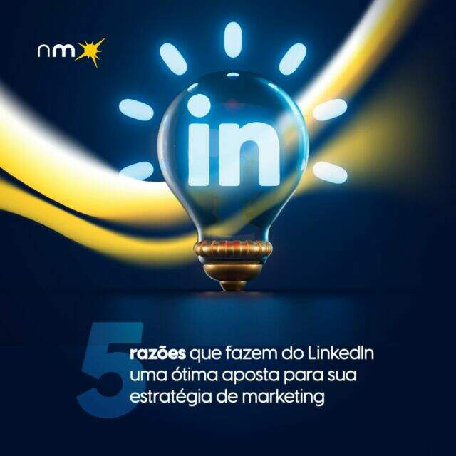 O LinkedIn é mais do que um currículo on-line, é uma comunidade vibrante de profissionais como você!

A plataforma é perfeita para a construção de autoridade no setor, seja como referência no mercado ou como marca empregadora forte. Além disso, você tem mais de 65 milhões de talentos brasileiros ao seu alcance, formando um networking incrível que, se usado da maneira correta, pode transformar o seu negócio.

Que tal considerar a plataforma na sua estratégia? Se precisar de uma mãozinha para gerenciar a sua presença on-line, a New Mind está aqui para elevar seu perfil ao próximo nível. Vem conversar com a gente! Nosso contato está no link da bio.

#agencia #fazsentido #linkedin #curriculo #marcaempregadora #estrategia