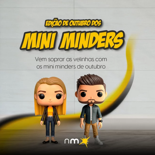 A coleção Mini Minders nunca fez tanto sentido quanto neste mês, pois um baby Mini Minder está a caminho. Literalmente! Parabéns, Ruscel, por essa nova fase e pelos catálogos incríveis que saem da agência.

Também desejamos tudo de melhor para a nossa pequena grande guerreira, Karlinha, a nossa super atendimento que encanta como ninguém!

Aqui, na New Mind, nos apoiamos dentro e fora das quatro paredes amarelas. É um orgulho trabalhar todos os dias com pessoas tão incríveis.

#agencia #marketing #comunicacao #MiniMinders #fazsentido #aniversariodeagencia